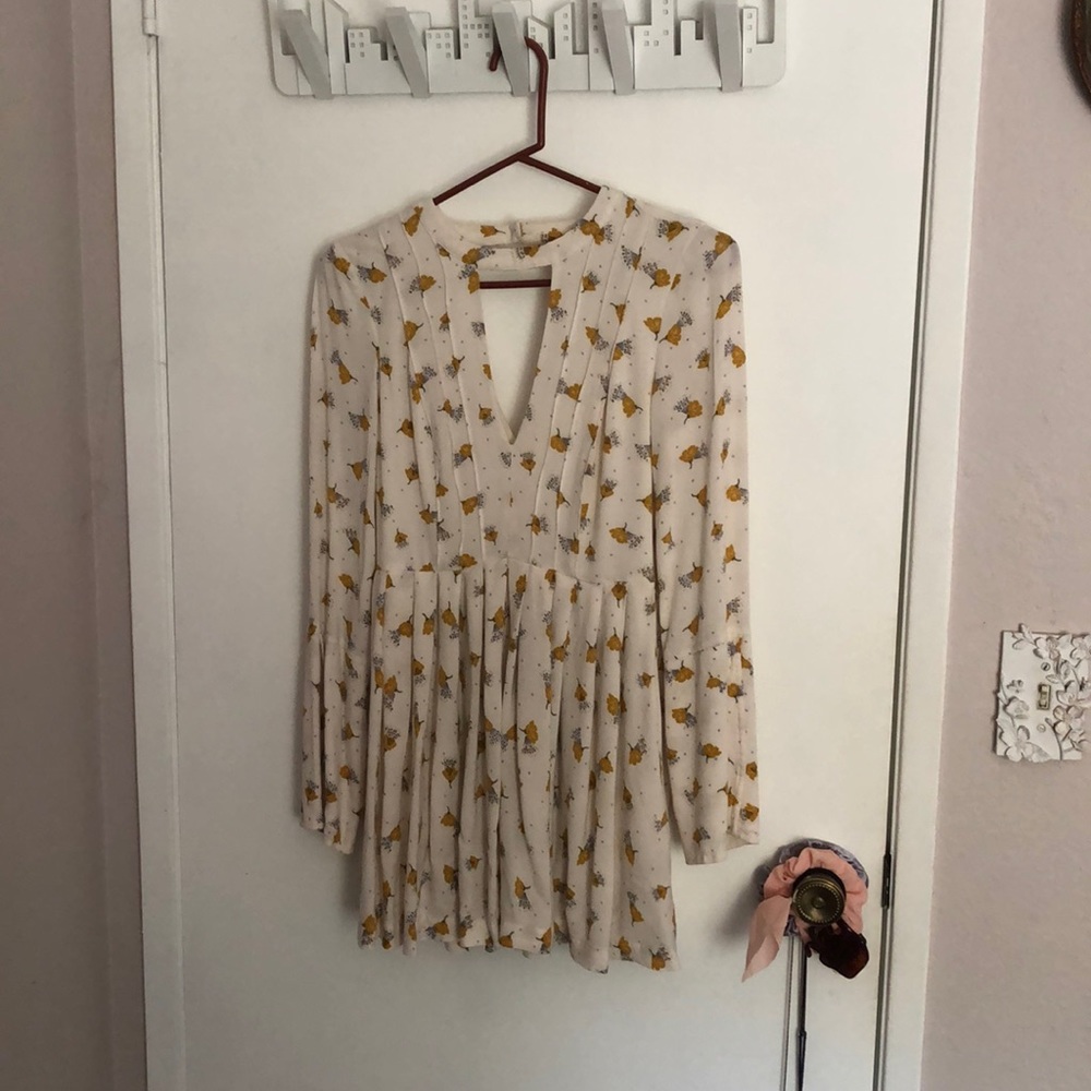 Free People Tegan Choker mini dress